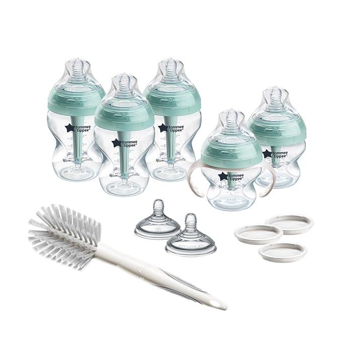 Tommee Tippee Advanced Anti-Colic 12 Piece Set, 5 oz and 9 oz BPA Free Bottles by TommeeTippee