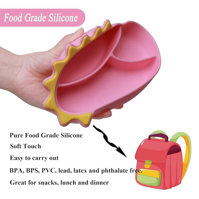 Silicone Suction Plates for Baby Toddler - Image 4