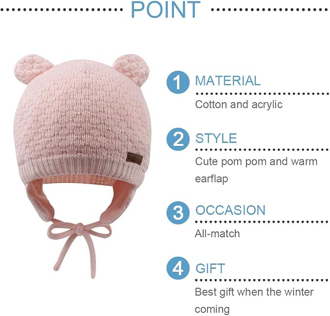 BAVST Baby Beanie Hat for Winter - Image 3