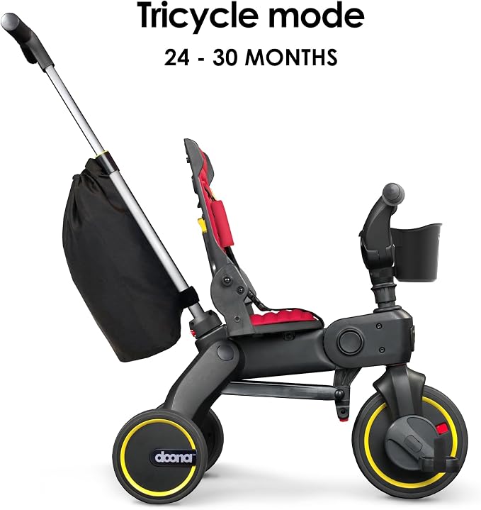 DOONA - Liki Trike S3 - Flame Red - Image 4