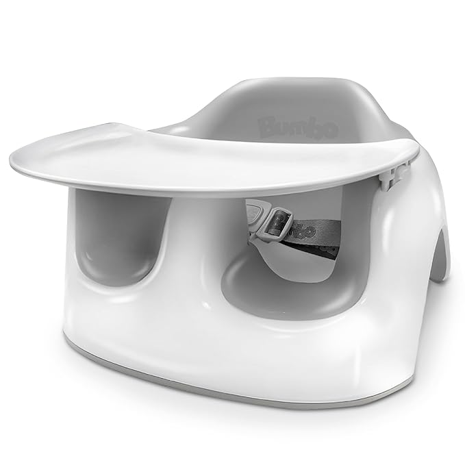 Bumbo Baby Floor Seat Lite, Portable Infant Sit Up Activity & Eating Chair by Bumbo