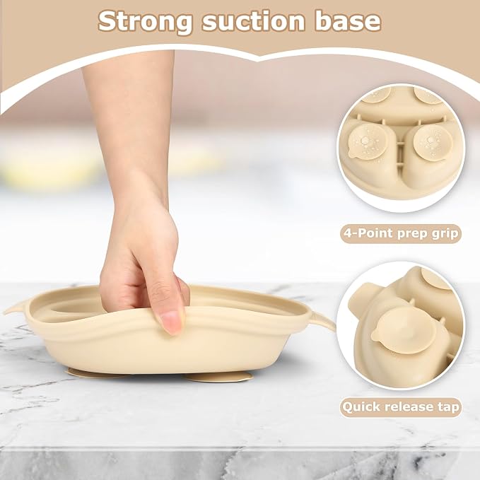 Stainless Steel Baby Plate and Bowl - Image 3