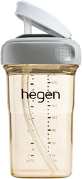 hegen PCTO™ 240ml/8oz Straw Cup PPSU Grey by Hegen