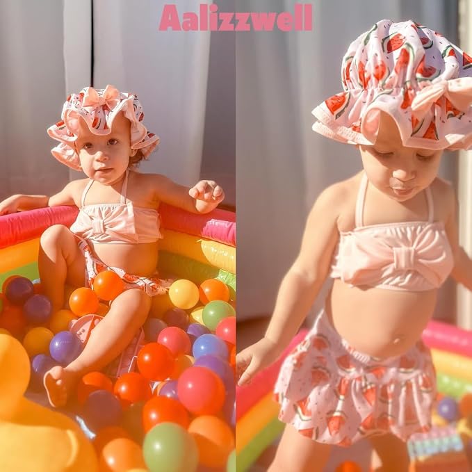 Aalizzwell Baby Girl 2-Piece Bikini Swimsuit - Image 2