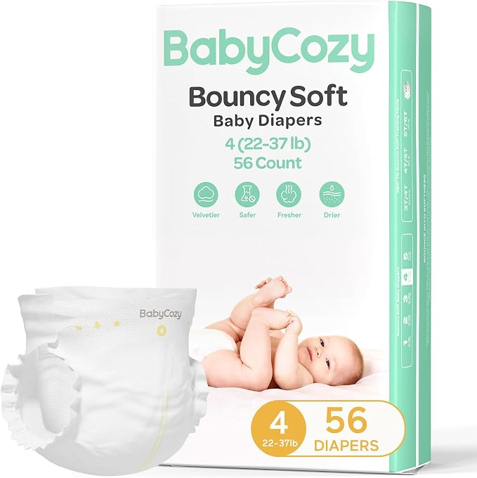 Baby Diapers Portable Pack Size 4 by BabyCozy