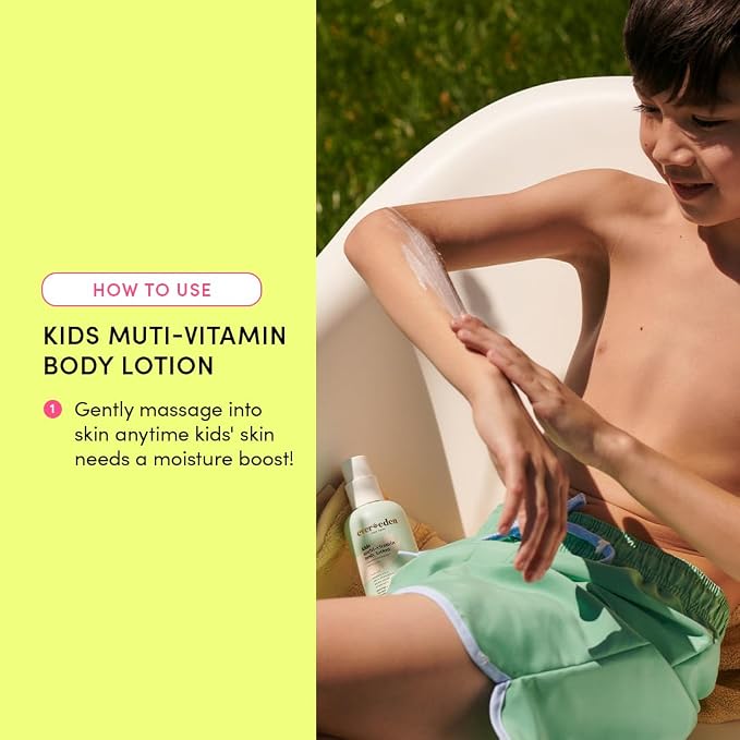 Evereden Kids Multi-Vitamin Body Lotion: Gentle & Non-Toxic Moisturizing Kids - Image 5