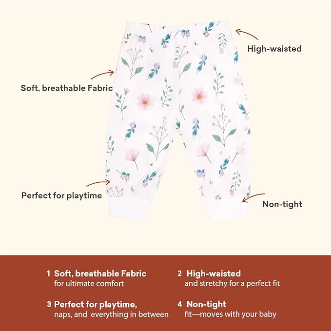 Baby Toddler Joggers Soft Pants - Image 2