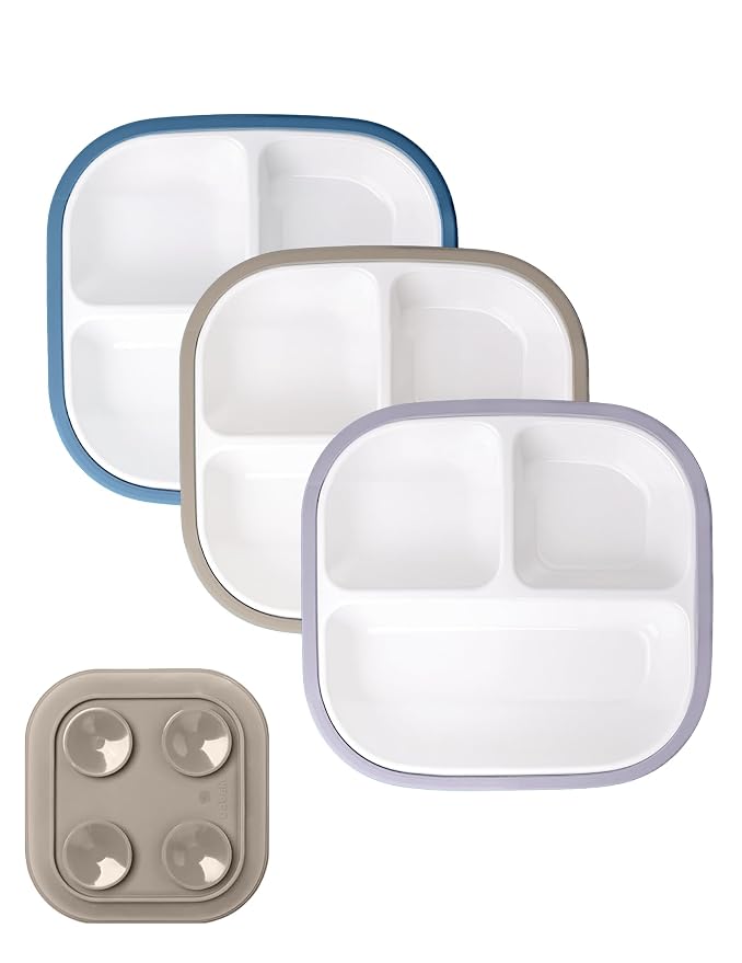 BABELIO 8'' Toddler Porcelain Plates by BABELIO