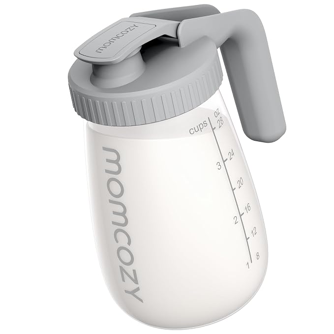 Momcozy Breast Milk Pitcher, Resistant to Heat and Cold Abrupt Temp Swings by Momcozy