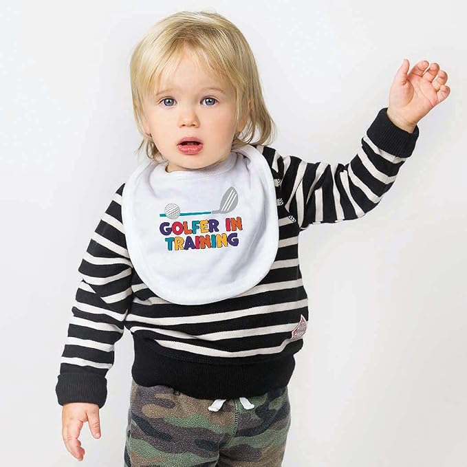 ChalkTalkSPORTS Golf Baby & Infant Bibs | Soft Microfiber Golfing Baby Bibs - Image 2