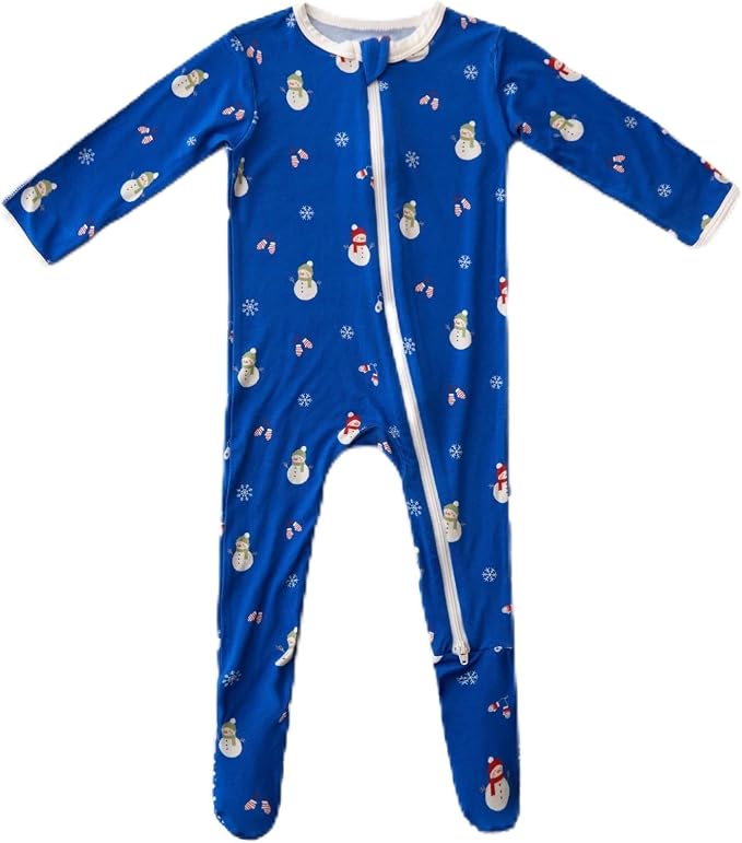 Bamboo Little Soft Baby Footie Pajamas, Baby Clothes, Newborn Sleepers by BambooLittle