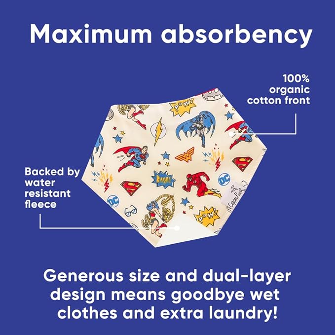 Copper Pearl Baby Bandana Bibs - Image 2