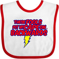 inktastic These Fools Put My Cape on Backwards ® Baby Bib by Inktastic