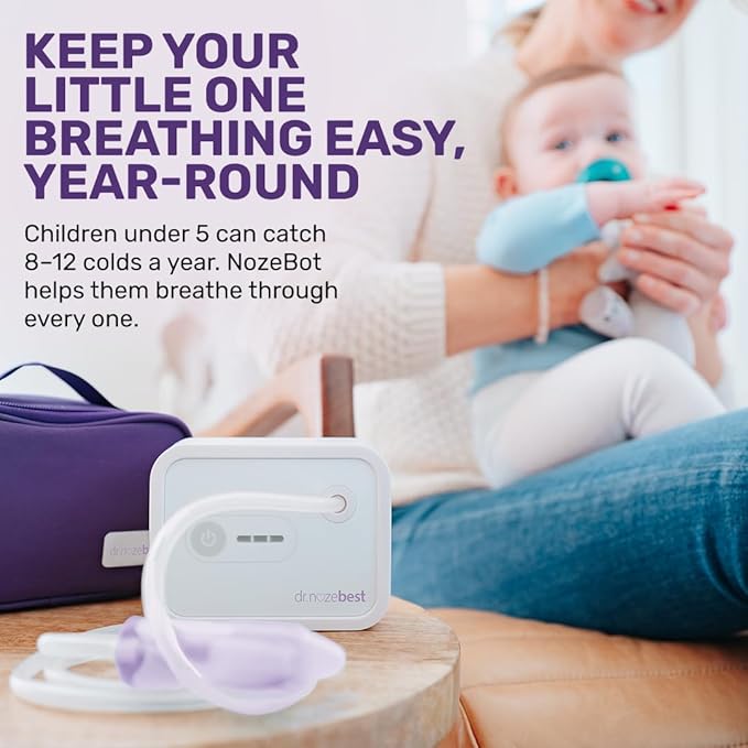Dr. Noze Best NozeBot Electric Baby Nasal Aspirator - Image 5