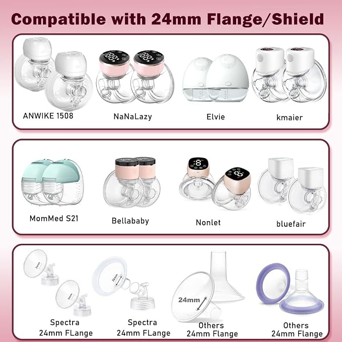 8PC Flange Insert 15/17/19/21mm Compatible - Image 3