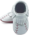 OWLOWLA Baby Moccasins Soft Sole Leather Baby Shoes Infant Toddler Pre-Walker by Owlowla