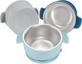 Bella's Friends Stainless Steel and Silicone Baby Bowls by Unknown