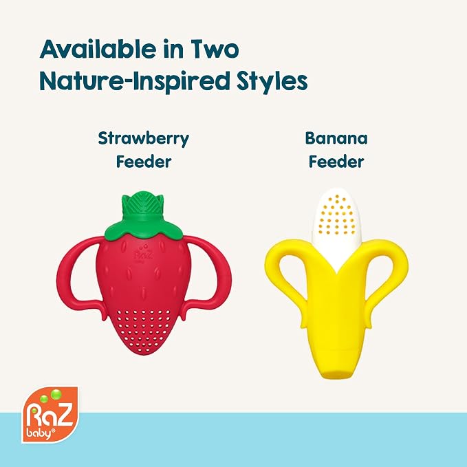RaZbaby Fruitique Fruit Feeder One-Piece Baby – Larger Opening - Image 8