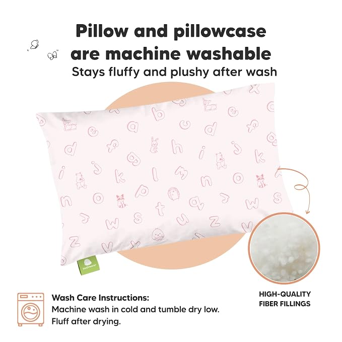 Toddler Pillow with Pillowcase - Image 4