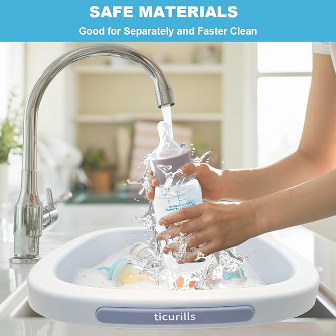 Collapsible Baby Bottles Wash Basin, Ideal Gifts - Image 6