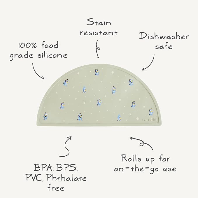 mushie x Bluey Silicone Placemat - Image 5