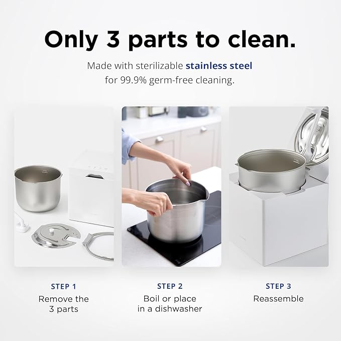 Carepod Cube Plus X50V Stainless Steel Humidifier - Image 3