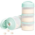 Termichy Stackable Formula Dispenser Portable Milk Powder Container, 2 Pack by Termichy