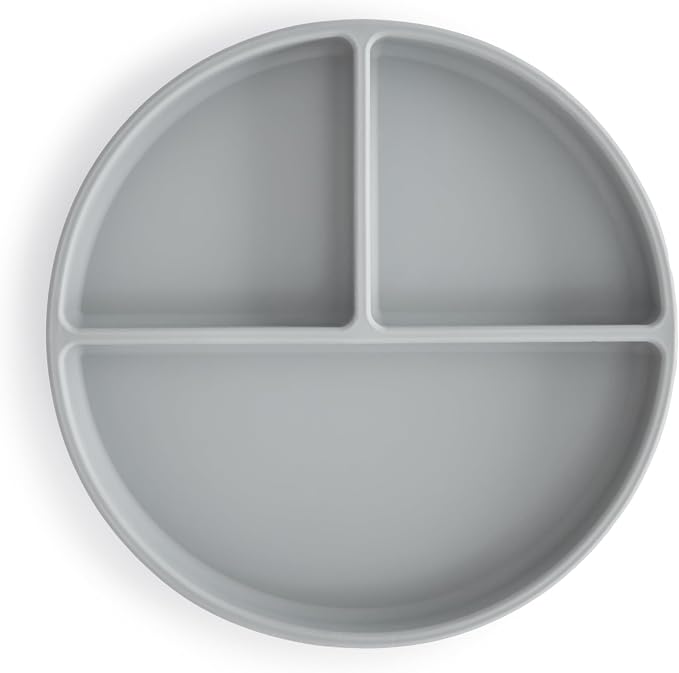 mushie Silicone Suction Plate | BPA-Free Non-Slip Design by mushie