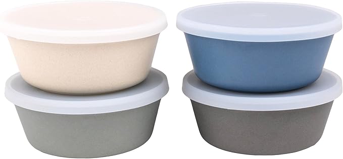 WeeSprout Bamboo Kids Bowls by WeeSprout