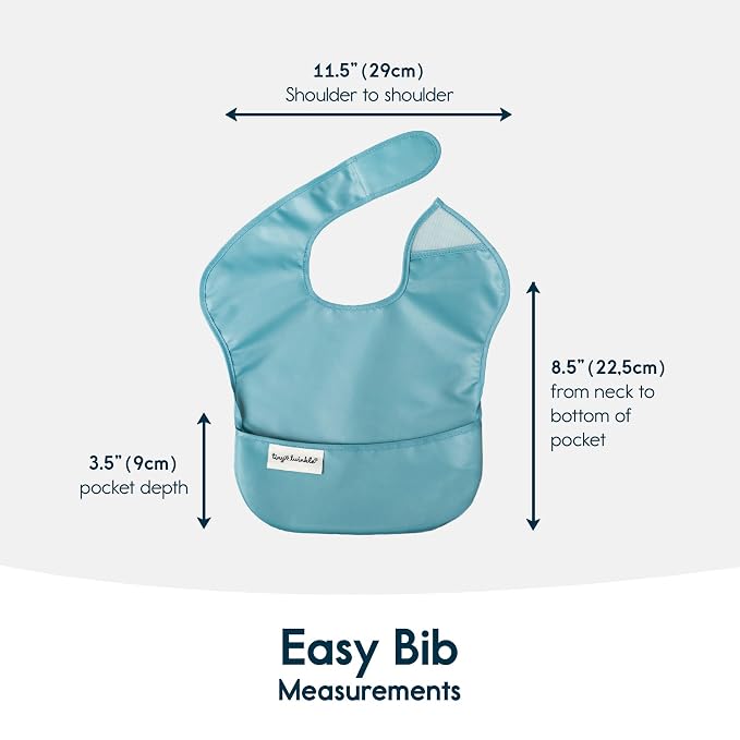 Tiny Twinkle Mess Proof Baby Bibs - Image 5