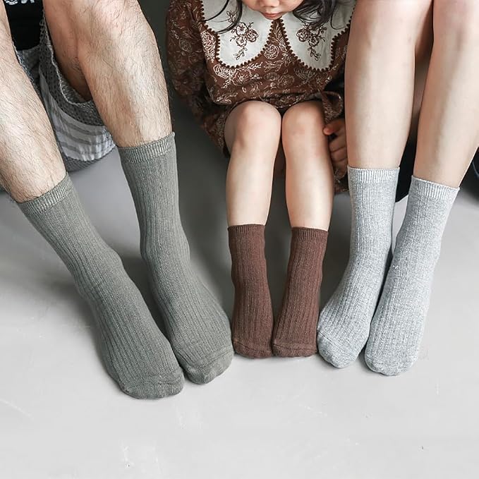 Toddler Socks Unisex Baby Baby Crew Cotton Cuff Socks - Image 3