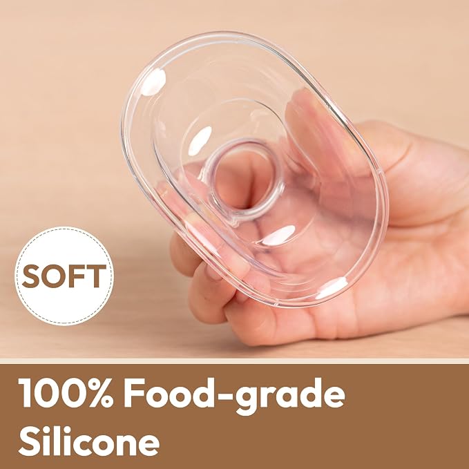 NCVI Manual Breast Pump for Breastfeeding Small Nipple, 20mm Silicone Soft - Image 2