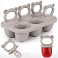 Sakolla Baby Popsicle Molds Mini 6-Cavity Silicone Ice Pop Mold by Sakolla