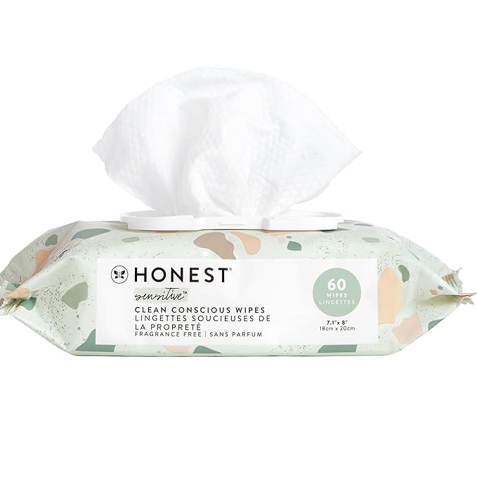 The Honest Company Clean Conscious Multi-Use Wipes | Hypoallergenic + Unscented by TheHonestCompany