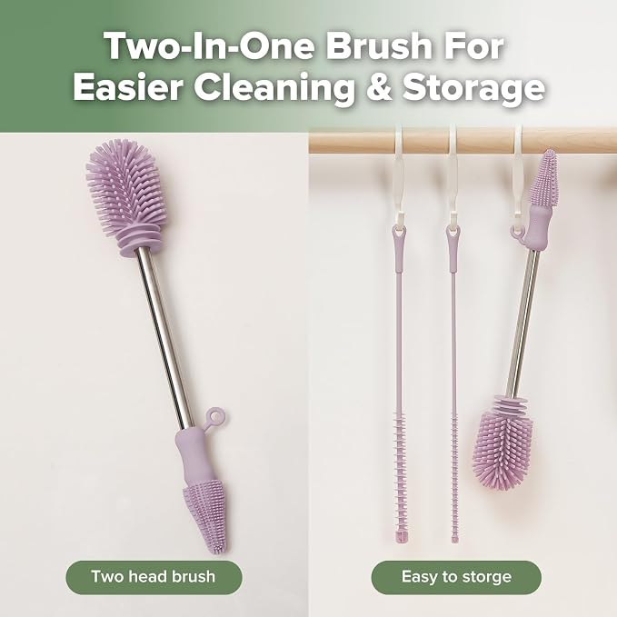haakaa Silicone Cleaning Brush Kit - Image 6