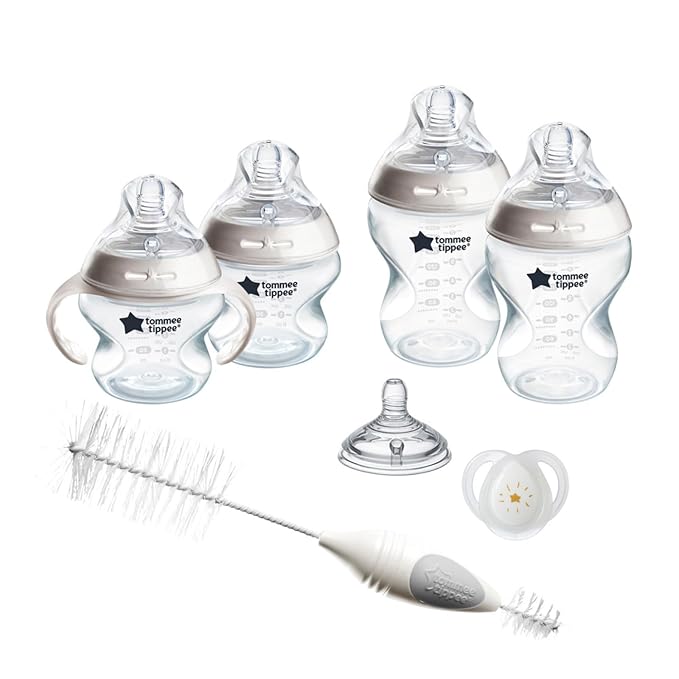 Tommee Tippee Natural Start Baby's First Bottle and Pacifier 8 Piece Set by TommeeTippee