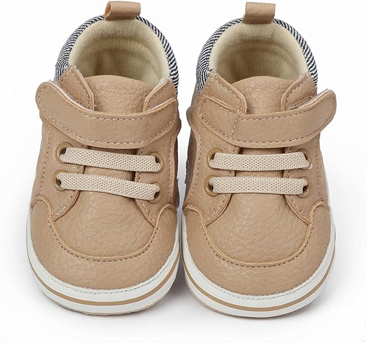 Clowora Baby Boys Girls Shoes Non-Slip Rubber Sole Sneakers Infant First - Image 5