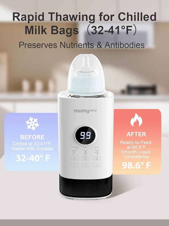 MOMYEASY Bottle Warmer, Fast Baby Bottle Warmer - Image 7