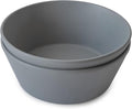 mushie Round Dinnerware Bowls for Kids | Made in Denmark by mushie
