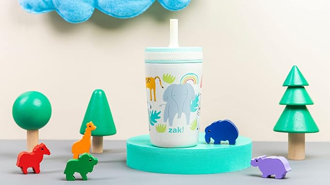 Zak Designs Kelso Toddler Cups For Travel or At Home, 12oz Vacuum Insulated - Image 11