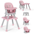 Baby High Chair, 8 in 1 Convertible Highchairs by TODEFULL