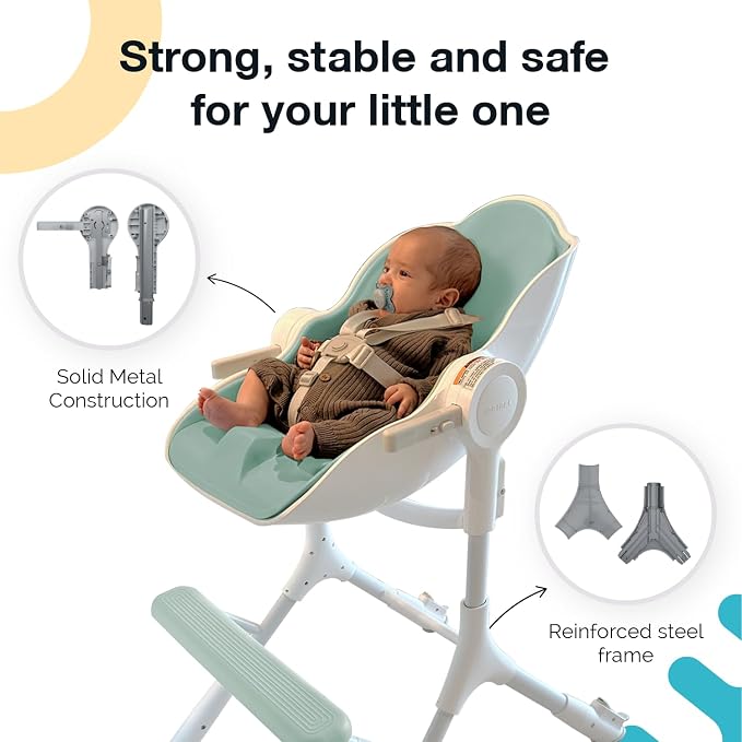 ORIBEL Cocoon Z High Chair & Baby Lounger | Perfect High Chair - Image 6