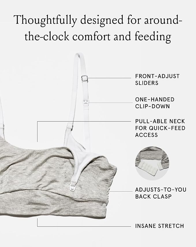 Bodily Everything Bra for Pregnancy, Nursing & Breastfeeding, Maternity & Sleep - Image 3
