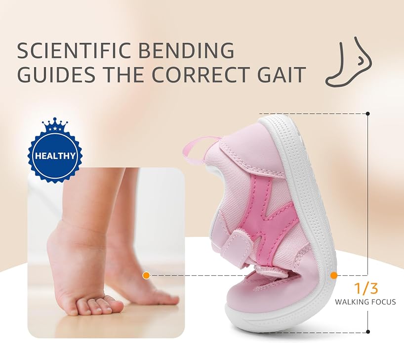 Baby Boys Girls Breathable First Walking Shoes Infant Lightweight Soft Shoe 6 - Image 4