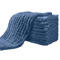 Yoofoss Muslin Burp Cloths for Baby 10 Pack 100% Cotton Baby Washcloths for by YOOFOSS