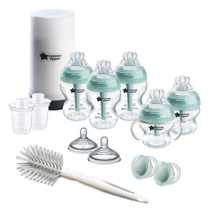 Tommee Tippee Advanced Anti-Colic 14 Piece Baby Bottle, Travel Bottle Warmer & by TommeeTippee