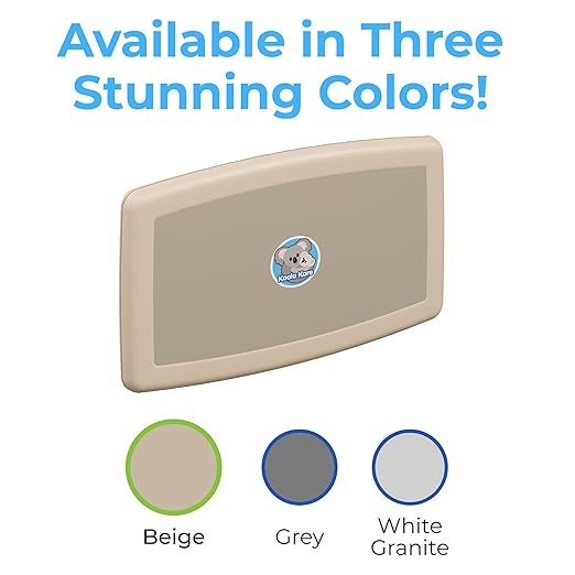 Koala Kare Surface-Mounted Horizontal Baby Changing Station, Model KB300-00 - Image 6