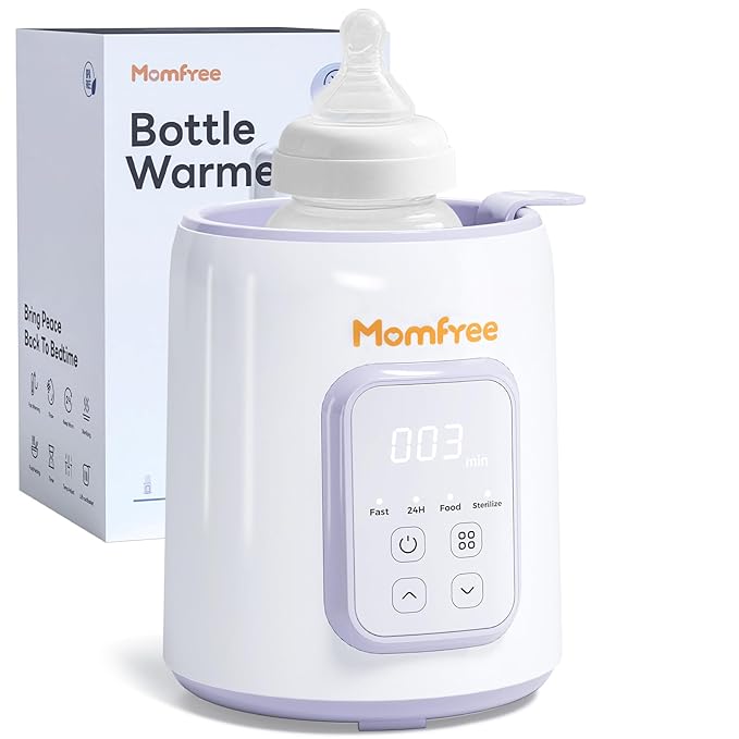 Bottle Warmer, 8-in-1 Fast Baby Bottle Warmer by Momfree