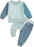 Toddler Baby Boy Fall Winter Outfit Long Sleeve Letter Print Sweatshirts and by Sejardin