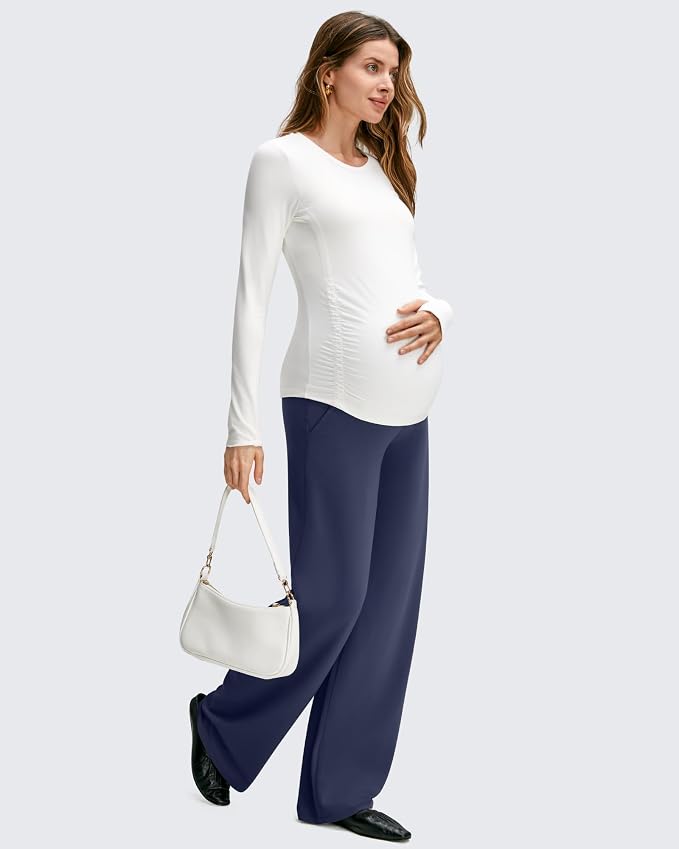 G4Free BareFeel Maternity Dress Yoga Pants - Image 5